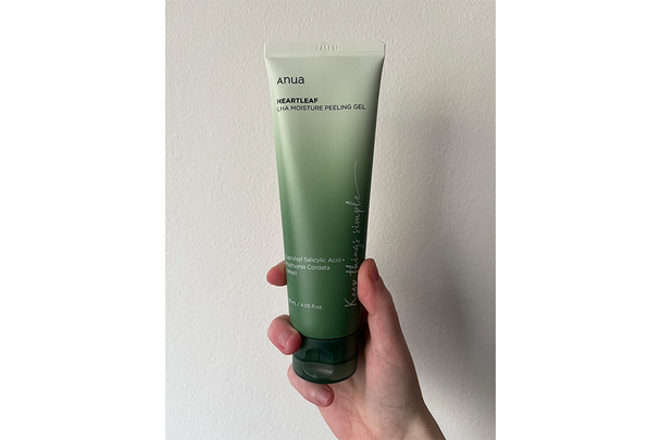 Best chemical peel IndyBest review ANUA heartleaf LHA moisture peeling gel